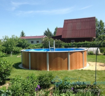 Сборный бассейн Atlantic Pool круглый Эсприт Биг 3,6 x 1,35 м